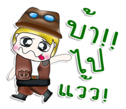 Mr. Masashi. So cool! sticker #13876305