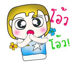 Hello! My name is KAZUKI.^^ sticker #13876930