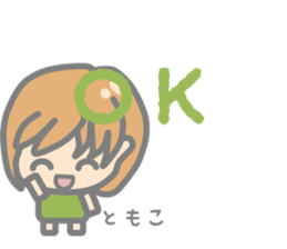 Sticker for Tomoko sticker #13877407