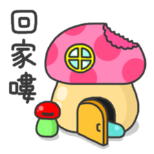 Alien worm Fatty sticker #13877867