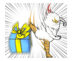 Christmas&New year with Signor Chicken sticker #13878030