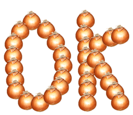 Onion. sticker #13878147