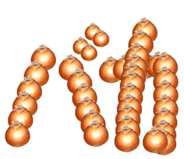 Onion. sticker #13878149