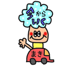 makichan pretty sticker sticker #13878485