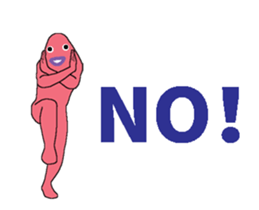 The pink man sticker #13879027