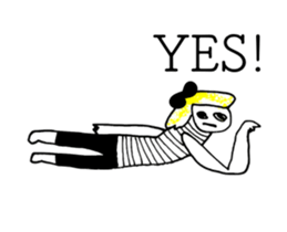 BLACK RIBBON 3 sticker #13879368