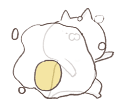 child cat anime sticker #13879893