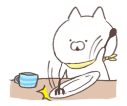 child cat anime sticker #13879899