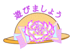 Flower motif Sticker sticker #13879923