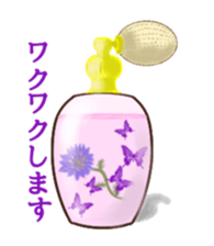 Flower motif Sticker sticker #13879931