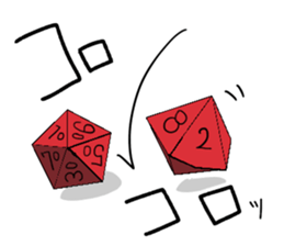 coc Dice sticker #13880090