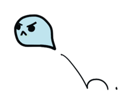 I am a Comma. sticker #13880424