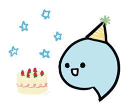 I am a Comma. sticker #13880428