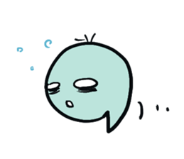 I am a Comma. sticker #13880435