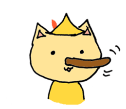 animals in fairy tales sticker #13880910