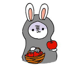 animals in fairy tales sticker #13880919