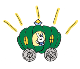 animals in fairy tales sticker #13880923