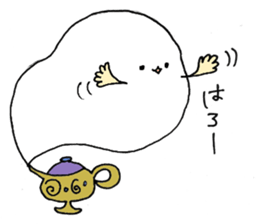 animals in fairy tales sticker #13880932