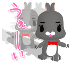 3D Rabbit Lapin & Bunny (2) sticker #13881118