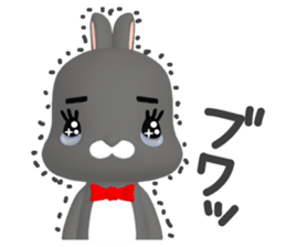 3D Rabbit Lapin & Bunny (2) sticker #13881132