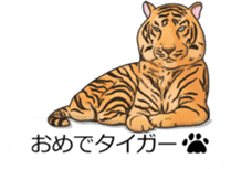 Balloon safari park sticker #13881455