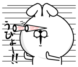 Reaction Rabbit5 sticker #13881573