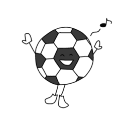 soccer ball boy! sticker #13881638