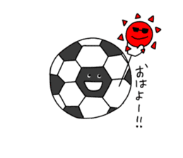 soccer ball boy! sticker #13881640