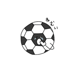 soccer ball boy! sticker #13881643