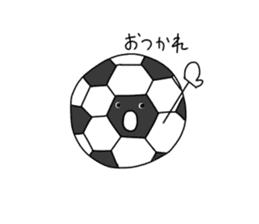 soccer ball boy! sticker #13881654