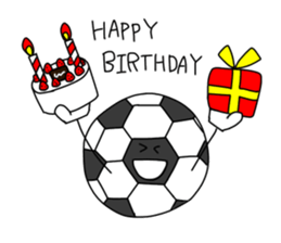 soccer ball boy! sticker #13881662