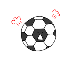 soccer ball boy! sticker #13881663