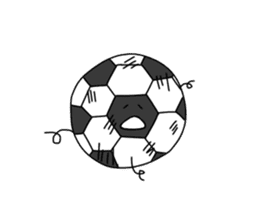 soccer ball boy! sticker #13881664