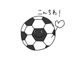 soccer ball boy! sticker #13881665