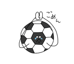 soccer ball boy! sticker #13881666