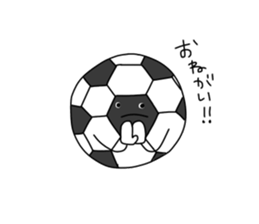 soccer ball boy! sticker #13881668