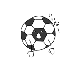 soccer ball boy! sticker #13881670