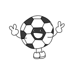 soccer ball boy! sticker #13881677