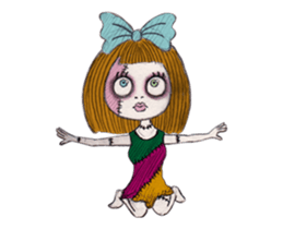 HALLOWEEN MONSTERS THE REAL (English) sticker #13881806