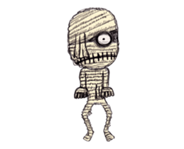 HALLOWEEN MONSTERS THE REAL (English) sticker #13881812