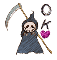 HALLOWEEN MONSTERS THE REAL (English) sticker #13881813