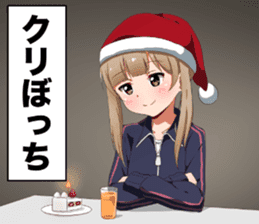 Twin Tails winter ver sticker #13881965