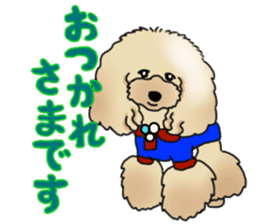 CoCo the Poodle sticker #13882658
