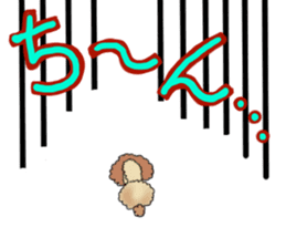 CoCo the Poodle sticker #13882666