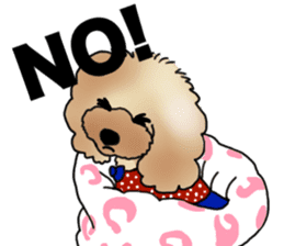 CoCo the Poodle sticker #13882674