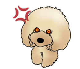 CoCo the Poodle sticker #13882677