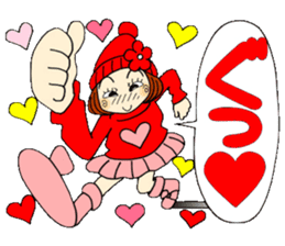 Castor bean-chan 69 sticker #13882921