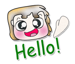 Hello! My name is Kenshiro. Good luck!! sticker #13882950