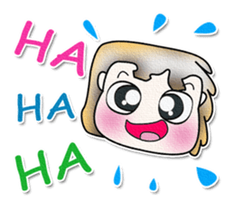 Hello! My name is Kenshiro. Good luck!! sticker #13882962