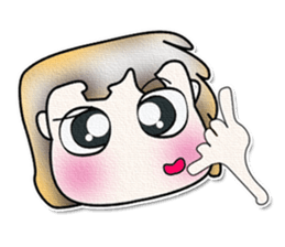 Hello! My name is Kenshiro. Good luck!! sticker #13882972